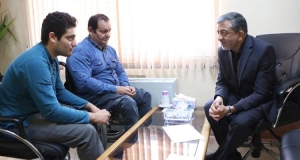 تصویر ملاقات عمومی سرپرست اداره کل بنیاد شهید و امور ایثارگران استان البرز با ایثارگران