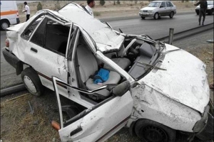تصویر سقوط سنگ در جاده کندوان حادثه‌ساز شد
