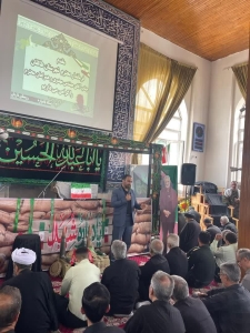 تصویر قدردانی فرماندار طالقان از حضور و مشارکت مردم روستای ناریان در انتخابات