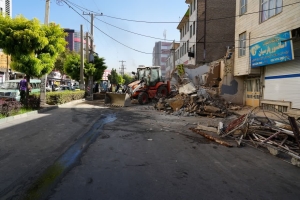 تصویر ملک ابتدای گلستان ۲ در بلوار شهرداری کمالشهر تملک و بازگشایی شد