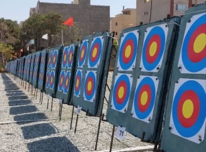 تصویر اعلام نتایج مسابقات آزاد تیراندازی باکمان استان البرز