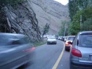 تصویر جاده کرج چالوس بازگشایی شد