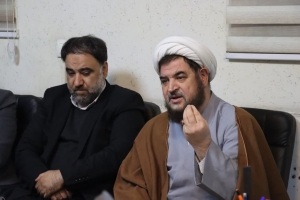تصویر مدیران شهری  کمالشهر با فرمانده سپاه ناحیه امام هادی (ع) دیدار کردند