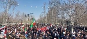 تصویر پیام تشکر خادمان مردم در نظرآباد جهت حضور پرشور  در راهپیمایی یوم الله ۲۲بهمن