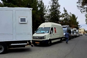 تصویر آغاز رالی تور گردشگری بین‌المللی کمپر و کاروانینگ از البرز به بوتان