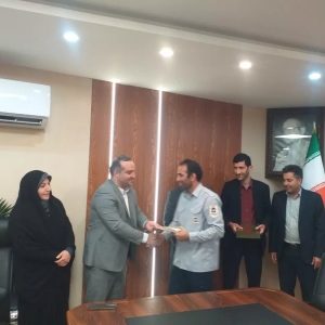 تصویر فرزاد مامانی به سمت سرپرست حراست شهرداری طالقان منصوب شد
