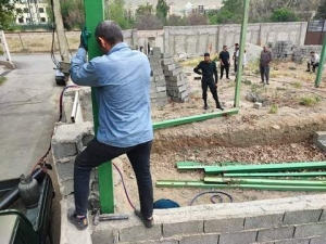 تصویر سازه‌های غیرمجاز تخریب شد