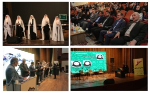 تصویر برگزاری جشن "هنر مطهر" در کرج به مناسبت دهه کرامت و گرامیداشت مقام معلم