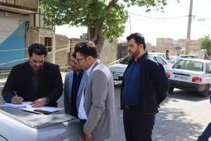 تصویر گره ترافیکی شهرک ولیعصر باز می شود