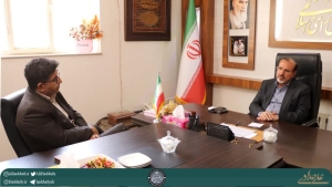 تصویر دیدار مدیرکل اداره فرهنگ و ارشاد اسلامی استان البرز با علی حدادی