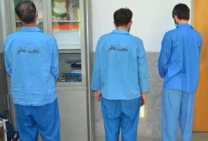 تصویر دستگیری 3 سارق محتویات خودرو در کرج ‏