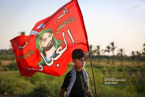 تصویر دلیر کوچک کربلا؛ صدای مظلومیت در قامت نوجوانی