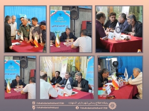 تصویر رسیدگی شهردار اشتهارد به مطالبات شهروندان اشتهاردی در برنامه میز خدمت