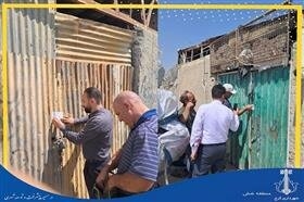 پلمب ۵ مرکز غیرمجاز جمع‌آوری پسماند خشک در منطقه چنارک کرج