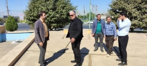 تصویر از اجرای طرحی مناسب و در شأن نام میدان امام حسین هشتگرد