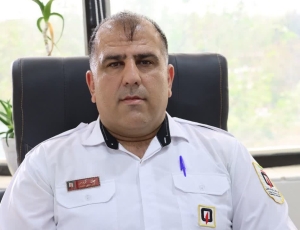 تصویر ریزش چاه در خیابان فکوری ماهدشت