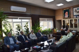 تصویر دیدار نمایندگان مردم در مجلس با فرمانده انتظامی استان البرز