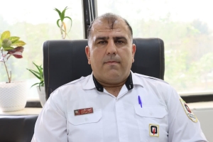 تصویر آتش‌سوزی گسترده در کارگاه تولیدی کلاه‌های ورزشی ماهدشت