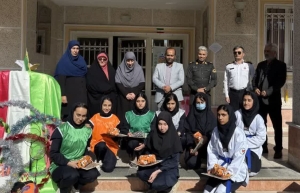 تصویر افتتاحیه المپیاد درون‌ مدرسه‌ای در شهرستان طالقان