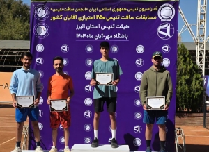 تصویر مسابقات سافت تنیس در البرز برگزار شد