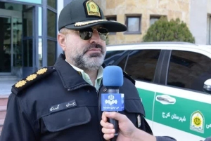 تصویر ترمز کش روزن های شهرک بنفشه کشیده شد