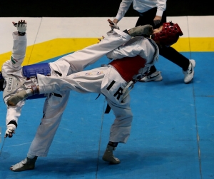 تصویر درخشش تکواندوکاران البرزی در مسابقات جهانی