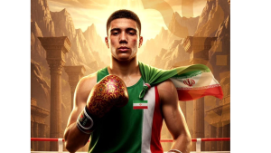 تصویر بوکسور البرزی نایب‌قهرمان آسیا شد