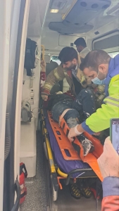 تصویر سقوط یک فرد به چاهک آسانسور در فردیس