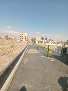 تصویر جاده تندرستی ینگی امام هشتگرد تجهیز شد