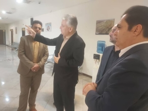 تصویر بازدید سرزده معاون توسعه مدیریت و منابع استانداری البرز از فرمانداری‌های نظرآباد و ساوجبلاغ