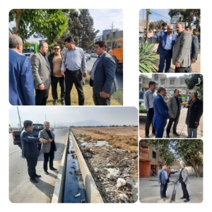 تصویر تأکید شهردار ماهدشت بر بهسازی معابر و رفع مشکلات شهری