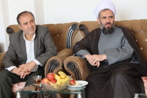 تصویر دیدار هفتگی امام جمعه مهستان با جانبازان