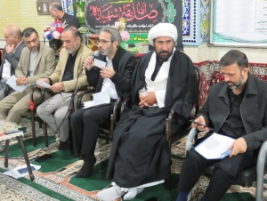 تصویر دیدار چهره به چهره مسئولان با شهروندان حصارک