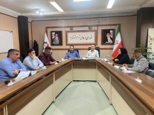 تصویر برگزاری جلسه رسمی شورای شهر هشتگرد با محوریت بررسی مشکلات شهری