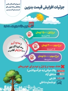 تصویر جزئیات افزایش قیمت بنزین اعلام شد