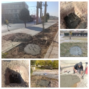 تصویر اجرای پروژه نصب برج های نوری بخشی از تعهدات شهرداری است