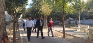 تصویر مدیر منطقه ۸ از آخرین وضعیت عمرانی، خدمات شهری و زیباسازی محلات بازدید کرد