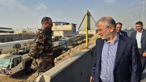 تصویر بازدید استاندار البرز از روند آماده سازی برای اجرای پروژه کنارگذر جنوبی کرج
