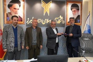 تصویر سرپرست معاونت توسعه و مدیریت منابع دانشگاه آزاد اسلامی واحد کرج منصوب گردید