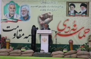 تصویر مکتب حاج قاسم، مکتب تبدیل تهدید به فرصت و شجاعت در برابر دشمنان است