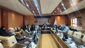 تصویر نشست هیات رئیسه دانشگاه با محوریت اقدامات کادر سلامت در حوادث اخیر