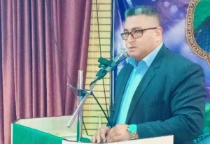 تصویر مهدی فلاح نژاد قاری البرزی به جشنواره قرآنی کارکنان سازمان بهزیستی کشور راه یافت