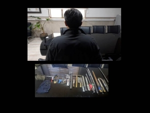 تصویر دستگیری لیدر اغتشاشات شهر  هشتگرد