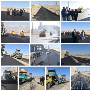 تصویر آسفالت خیابان معلم گلسار