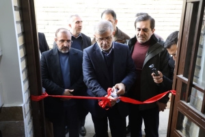 تصویر افتتاح ساختمان اداری ورزش و جوانان شهرستان چهارباغ به مناسبت دهه مبارک فجر