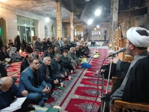 تصویر برگزاری طرح فرهنگی اجتماعی شب های انقلاب ویژه دهه مبارک فجر در مسجد مهدویه کرج