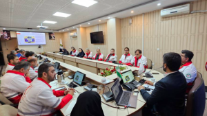 تصویر کارگاه «آگاهی‌سازی مشاغل حساس»؛ هلال‌احمر البرز در خط مقدم آمادگی برابر بحران‌های نوین