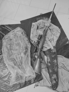 تصویر شکارچی غیر مجاز کلچه در منطقه حفاظت‌شده البرز جنوبی دستگیر شد