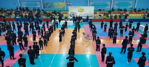 تصویر مسابقه های ورزشی محله های کرج ؛ استقبال گرم شهروندان از بازی ها