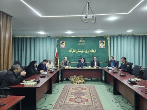 تصویر جلسه هماهنگی افتتاح پروژه‌های شاخص ایام الله دهه مبارک فجر در نظرآباد برگزار شد